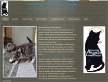 Tablet Screenshot of abandonedangelsrescue.org